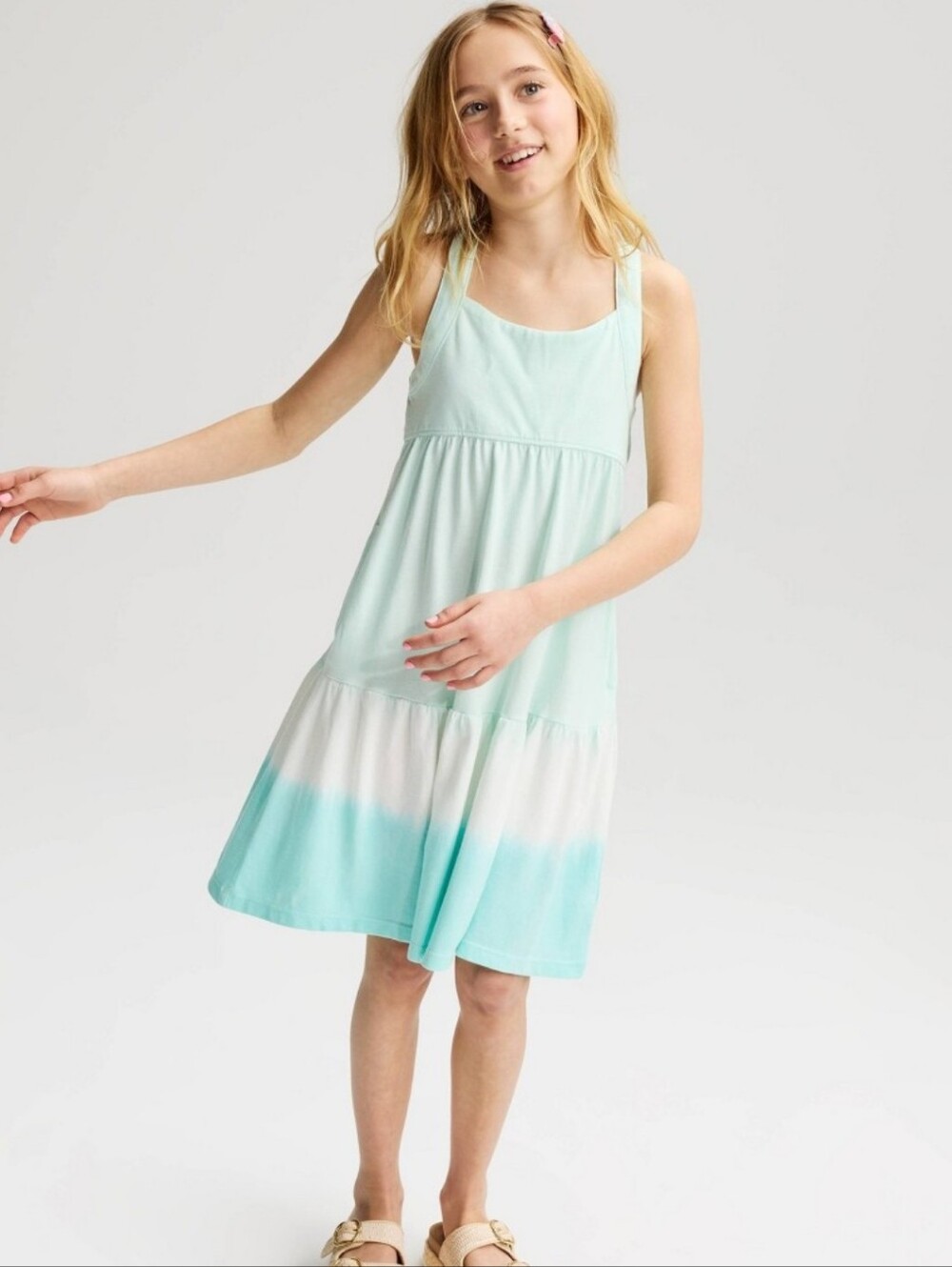 NWT Cat & Jack Knit Beach Dress- L Or 10/12